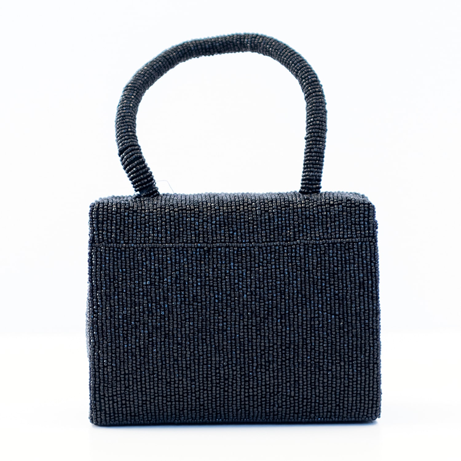 SOL and MER Bow Beaded Evening Bag