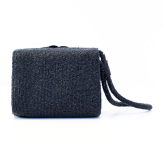 SOL and MER Beaded Floral Womens Wallet