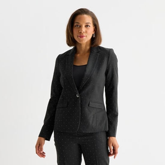 Liz Claiborne Kate Womens Stretch Fabric Classic Fit Blazer