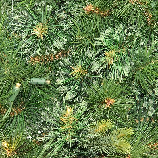 Pre-Lit Ashcroft Cashmere Pine Commercial Artificial Christmas Wreath - 60-Inch  Warm White Lights