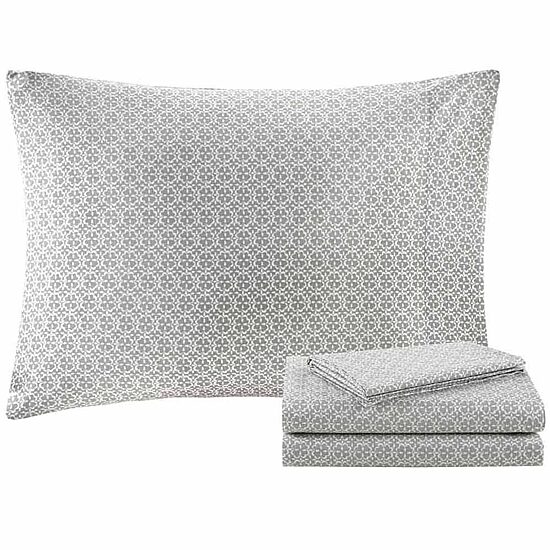Madison Park Essentials Nova Complete Quilt Set With Cotton Bed Sheets