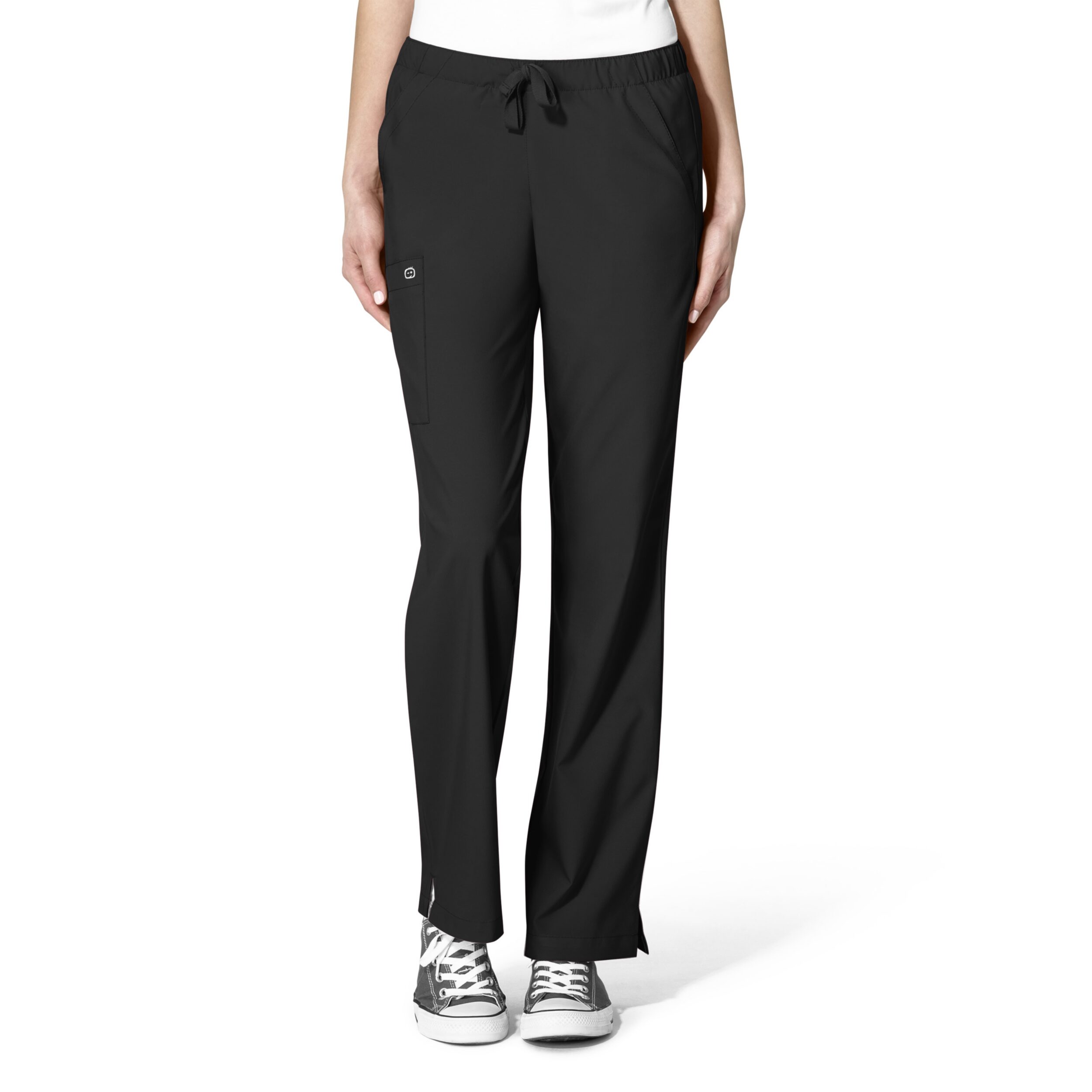 Wink® W123 Drawstring Cargo Womens Plus Moisture Wicking Wrinkle Resistant Quick Dry Scrub Pant