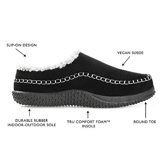 Vance Co Jc Godwin Mens Moccasin Slippers