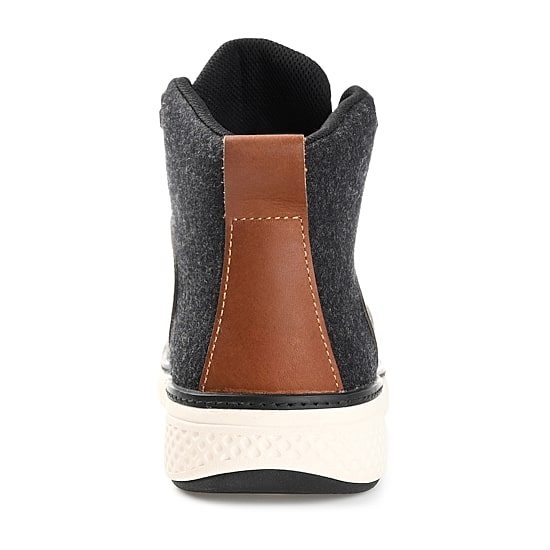 Territory Mens Drifter Block Heel Lace-Up Boots