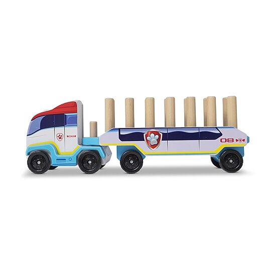 Melissa & Doug Melissa & Doug Paw Patrol Wooden Abc Block Truck Building Blocks 32-pc.
