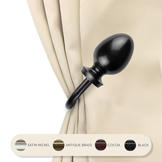Rod Desyne Emeka 2-pc. Curtain Holdback
