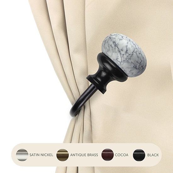 Rod Desyne Merlyn 2-pc. Curtain Holdback