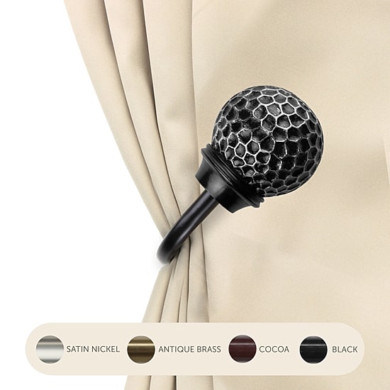 Rod Desyne Celio 2-pc. Curtain Holdback