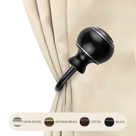 Rod Desyne Jaylin 2-pc. Curtain Holdback