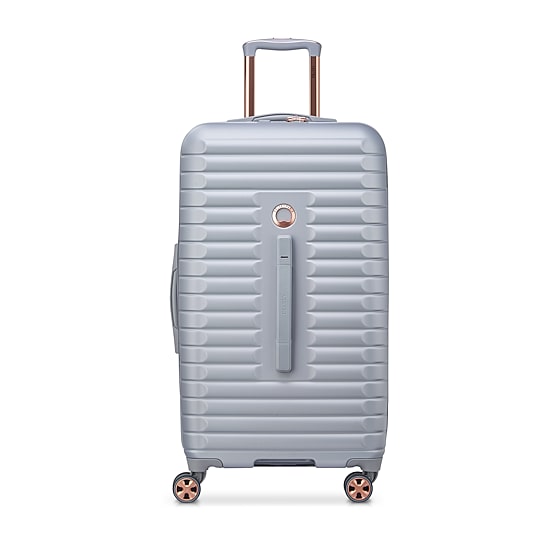 Delsey Paris Cruise 3.0 Trunk 26 Inch Hardside LIGHTWEIGHT Checked Spinner Luggage