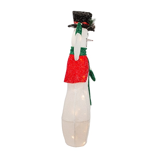 Kurt Adler 36" Light Up Led Animated Snowman Christmas Yard Art