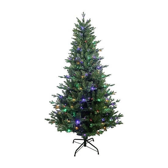 Kurt Adler Led Jackson 6 Foot Pre-Lit Pine Christmas Tree