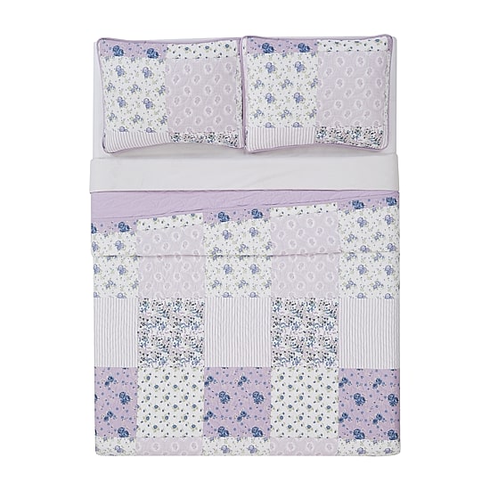 Cannon Elissa Patchwork Quilt Set