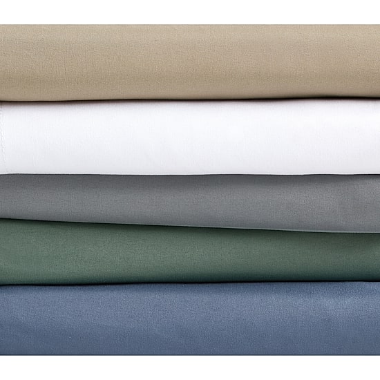 London Fog Garment Wash Solid Quilt Set