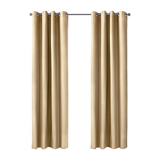 Thermaplus Alpine Grommet Top Energy Saving Blackout Single Curtain Panel