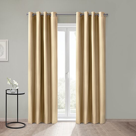 Thermaplus Alpine Grommet Top Energy Saving Blackout Single Curtain Panel
