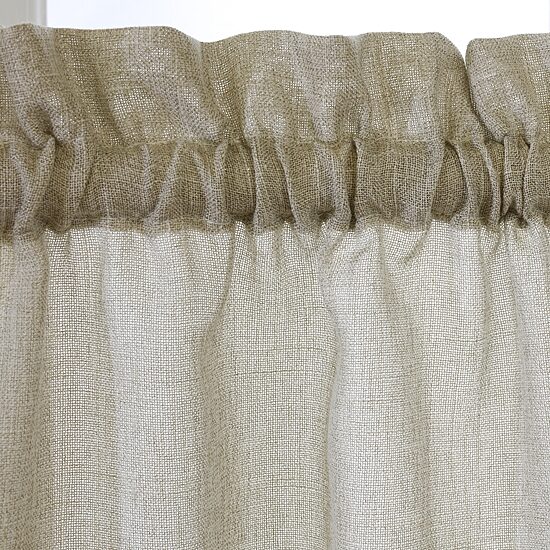 Habitat Wickham Rod Pocket Sheer Curtain Panel