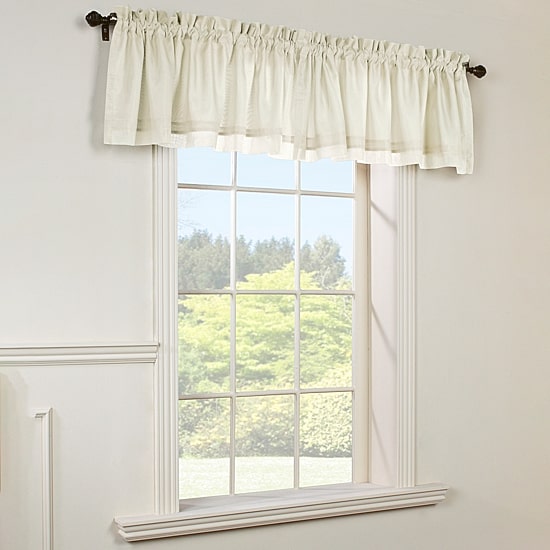 THERMAVOILE™ Rhapsody Lined Rod Pocket Valance