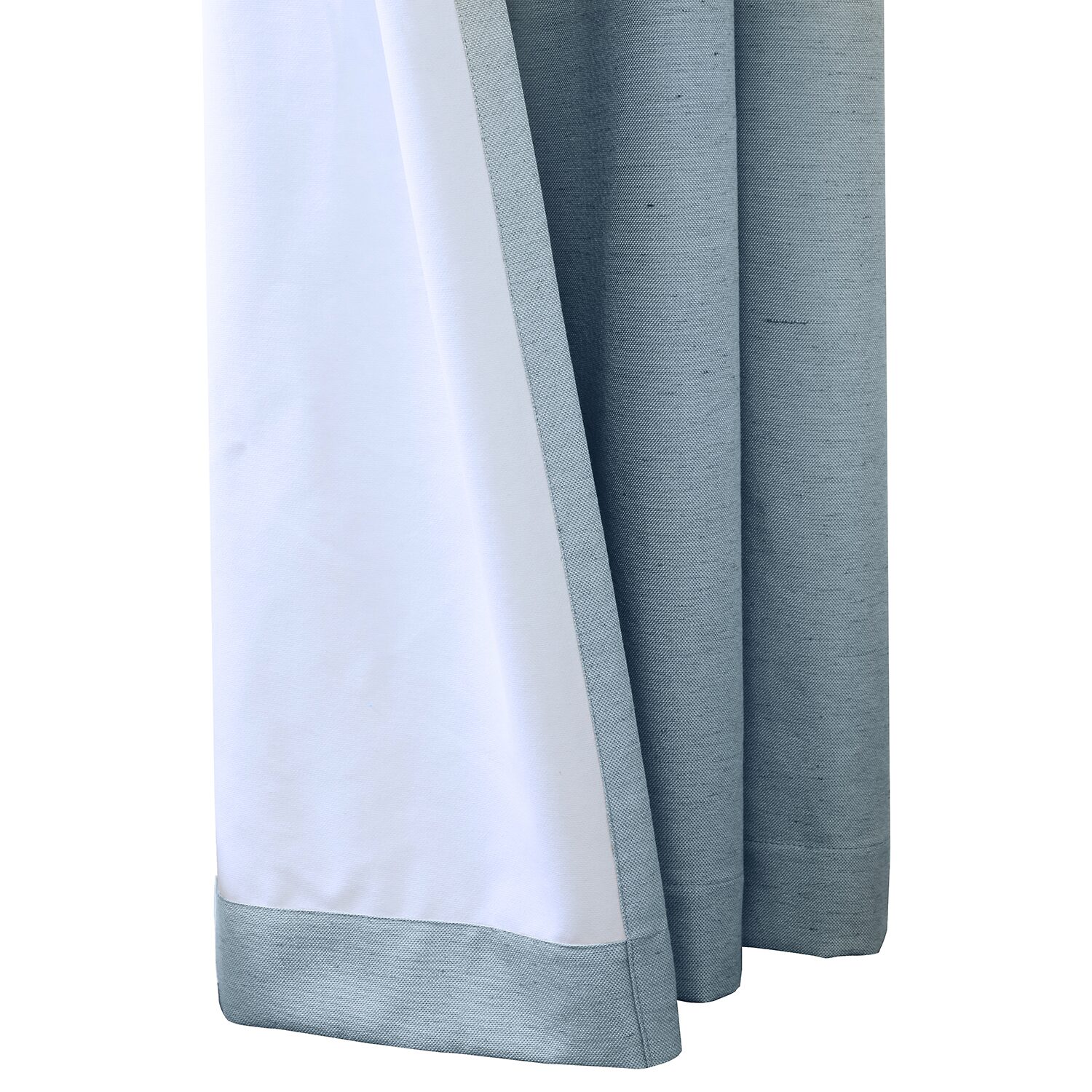 Thermaplus Ventura Tab Top Energy Saving 100% Blackout Set of 2 Curtain Panel