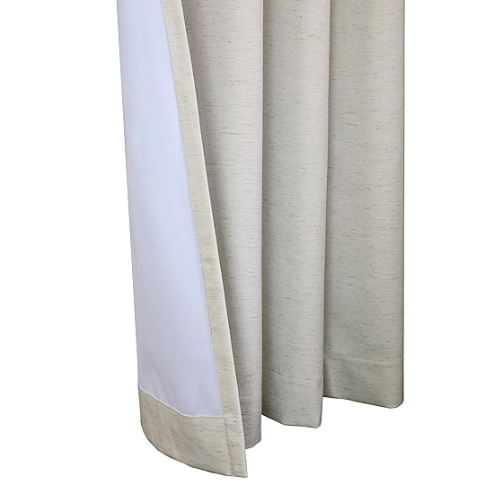 Thermaplus Ventura Tab Top Energy Saving 100% Blackout Set of 2 Curtain Panel