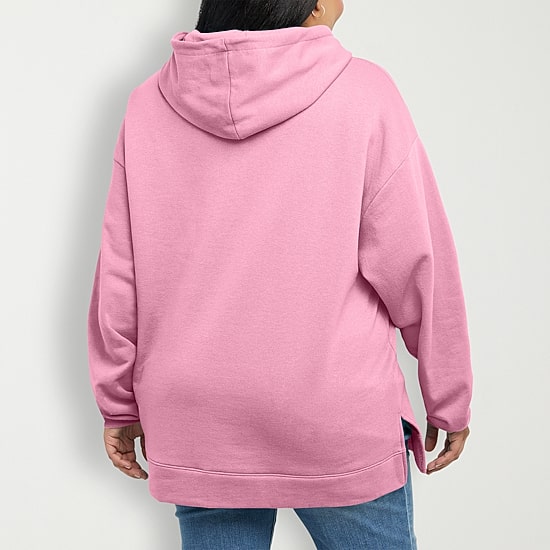Hanes Womens Long Sleeve Fleece Active Plus Hoodie