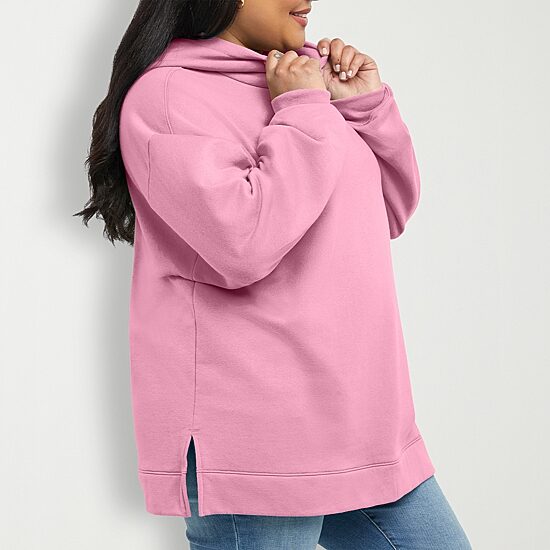Hanes Womens Long Sleeve Fleece Active Plus Hoodie