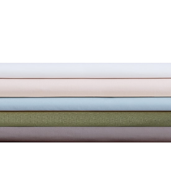 Cannon Solid Percale Duvet Cover Set