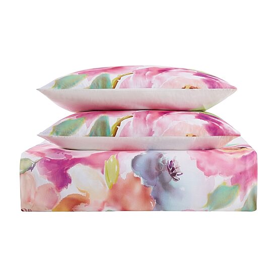 Christian Siriano New York Spring Flowers 3-pc. Duvet Cover Set