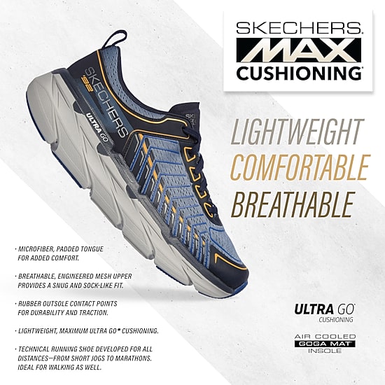 Skechers Max Cushioning Endeavour Womens Running Shoes