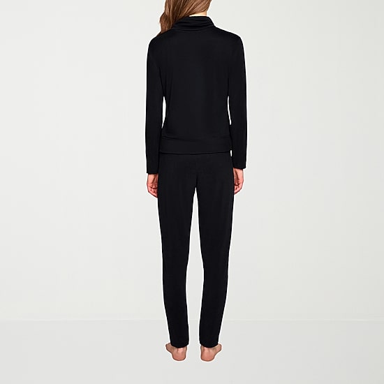 Ilusion Womens Long Sleeve 2-pc. Pajama Set