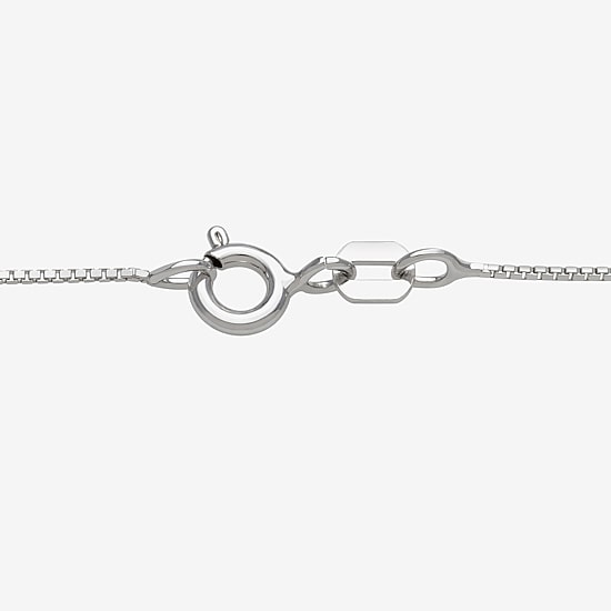 Womens White Cultured Freshwater Pearl Sterling Silver Infinity 18 Inch Pendant Necklace