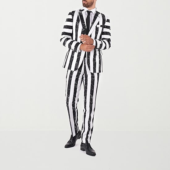 Opposuits Beetlejuice Mens 3-pc. Suit Set