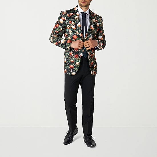 Opposuits Christmas Shine Pine Mens 3-pc. Suit Set