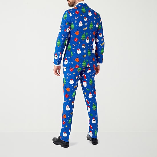 Opposuits Christmas Festivity Mens 3-pc. Suit Set