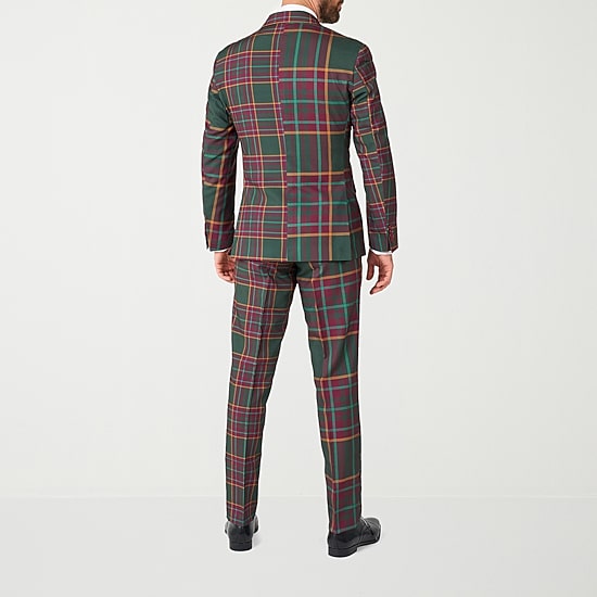 Opposuits Christmas Mixed Mesh Mens 3-pc. Suit Set