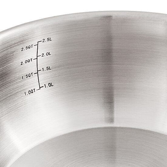 BergHOFF Belly Shape 18/10 Stainless Steel 3-pc.Cookware Set