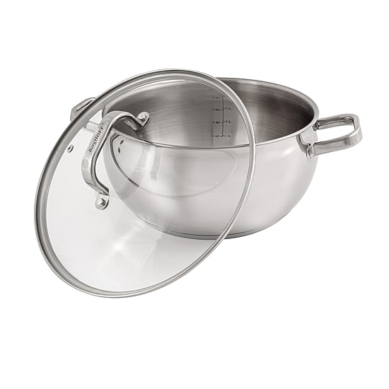 BergHOFF Belly Shape 18/10 Stainless Steel 7-pc. Cookware Set