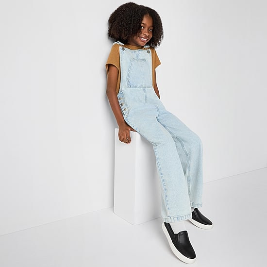 Thereabouts Little & Big Kid Girls Overalls