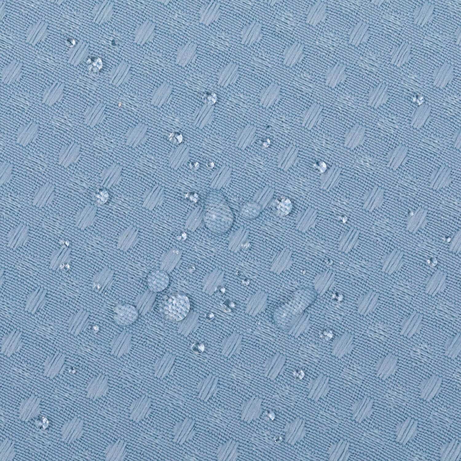 Awesome Home™ Polyester Waffle Snap Liner Shower Curtain Set