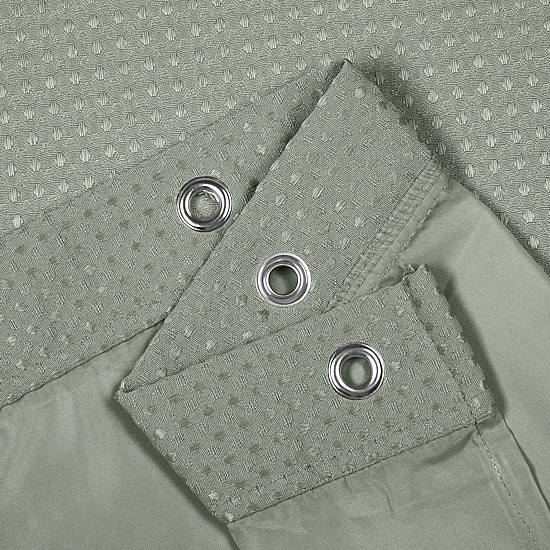 Awesome Home™ Polyester Waffle Snap In Liner Shower Curtain Set