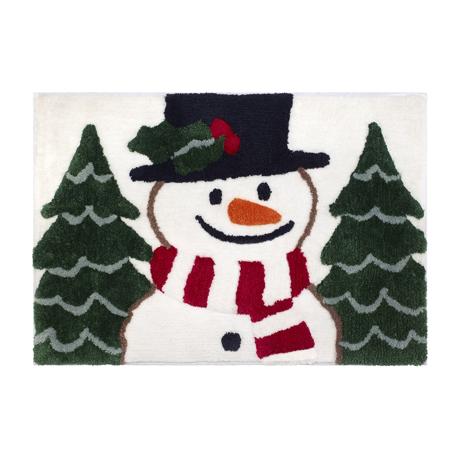Avanti Winter Snowman Bath Rug