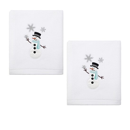 Avanti Snowman 2-pc. Hand Towel