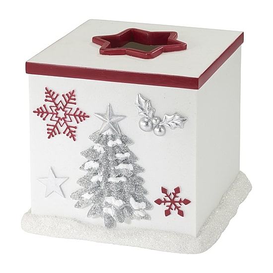 Avanti Sparkle Tissue Box Cover
