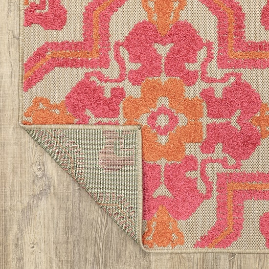 Covington Home Celestia Mixed Pile Floral Indoor Outdoor Rectangular Area Rug