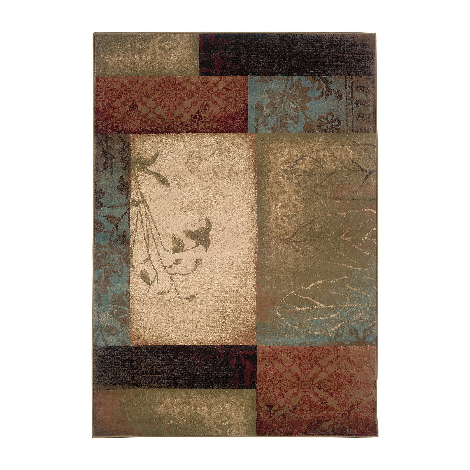 Covington Home Harlow Color Block Impressions 46"X65" Indoor Rectangular Accent Rug