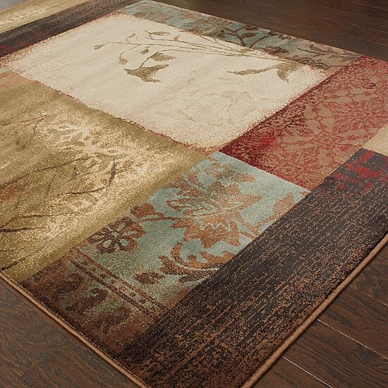 Covington Home Harlow Color Block Impressions 46"X65" Indoor Rectangular Accent Rug