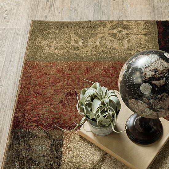 Covington Home Harlow Color Block Impressions 46"X65" Indoor Rectangular Accent Rug