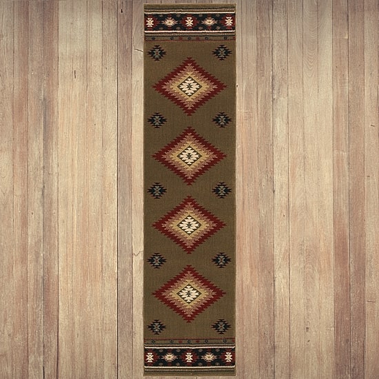 Covington Home Harlow Southwest Lodge 22"X90" Indoor Rectangular Runner