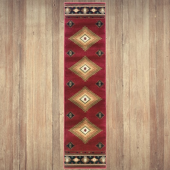 Covington Home Harlow Southwest Lodge 22"X90" Indoor Rectangular Runner
