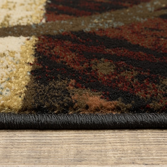 Covington Home Harlow Abstract Color Block Indoor Rectangular Area Rug